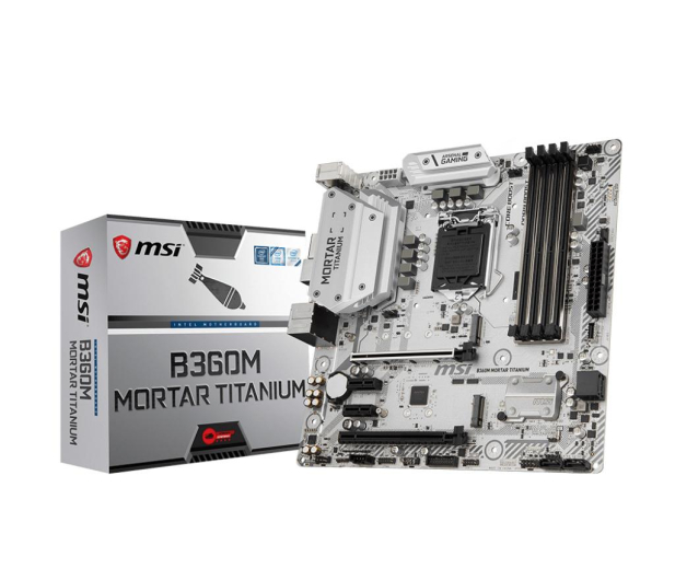 MSI B360M MORTAR TITANIUM - 422614 - zdjęcie